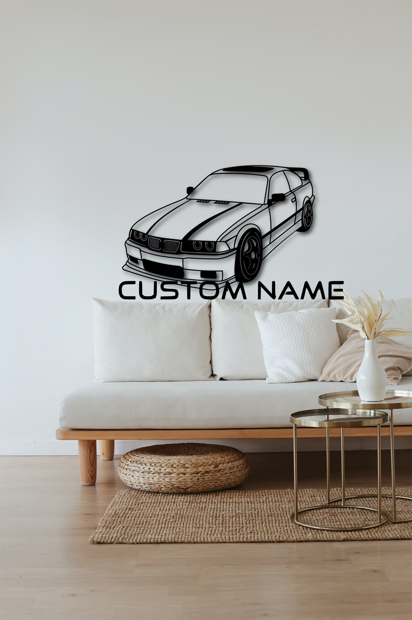 Steel Wall Art M3 E36