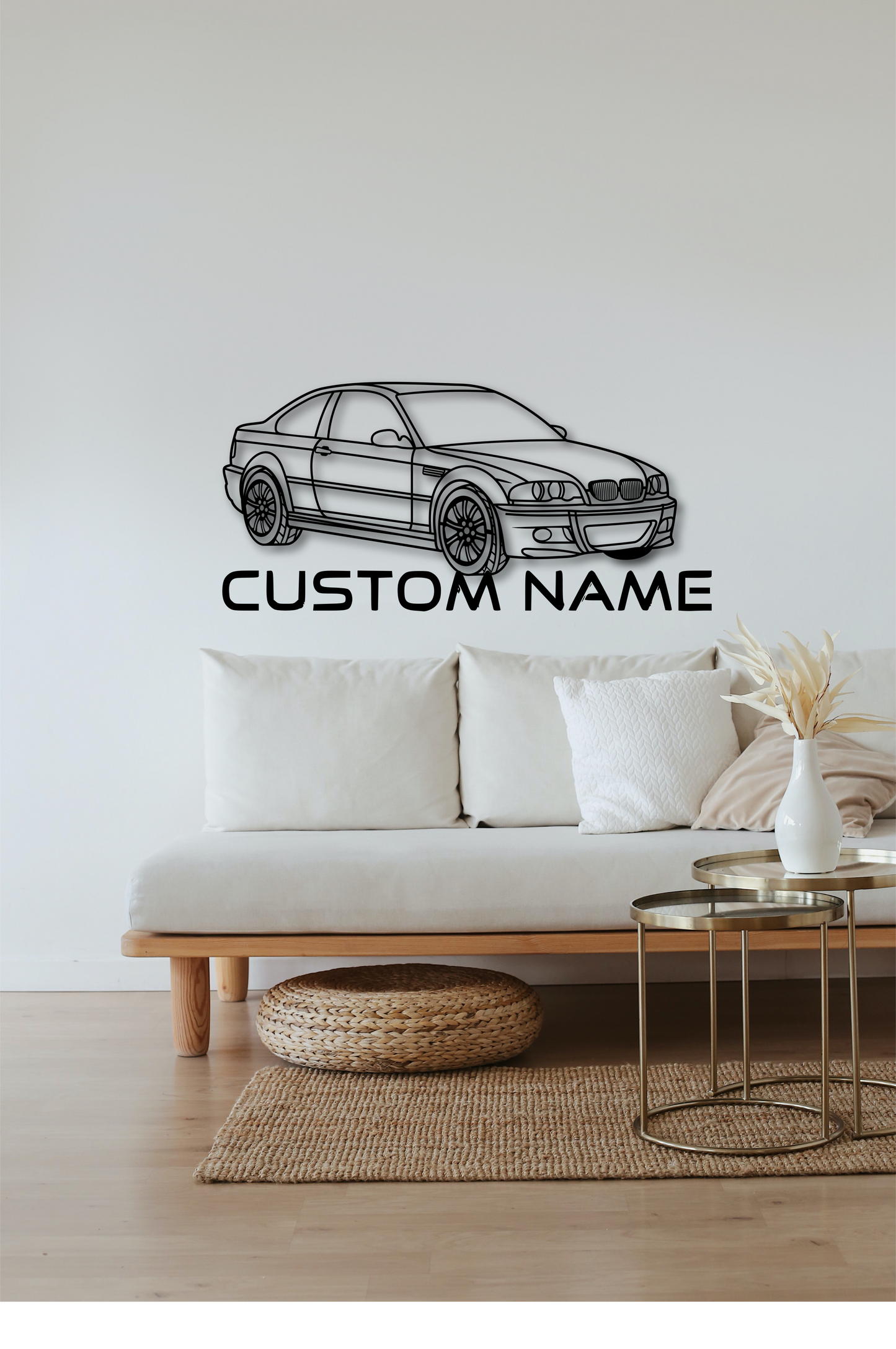Steel Wall Art M3 E46