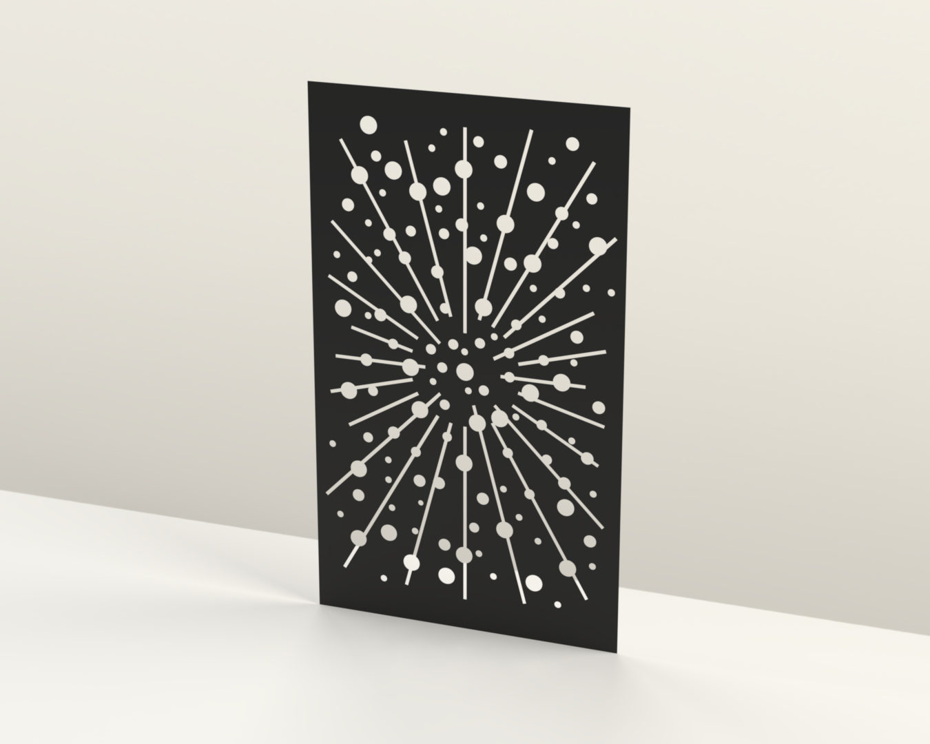 Steel Decor Screen S0026