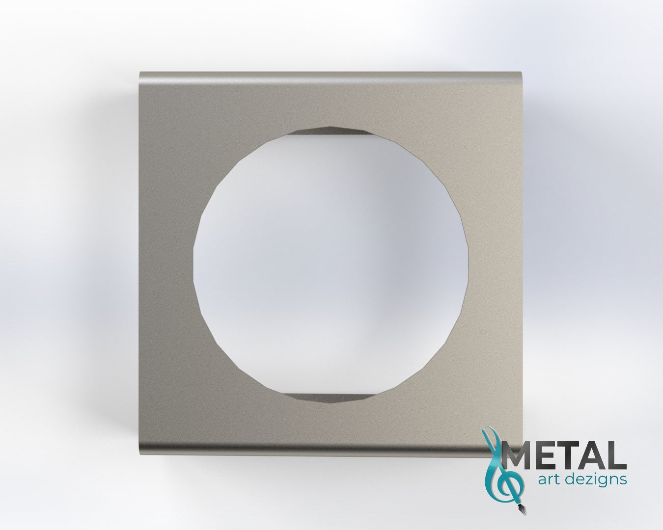 1 hole steel trailer light bracket