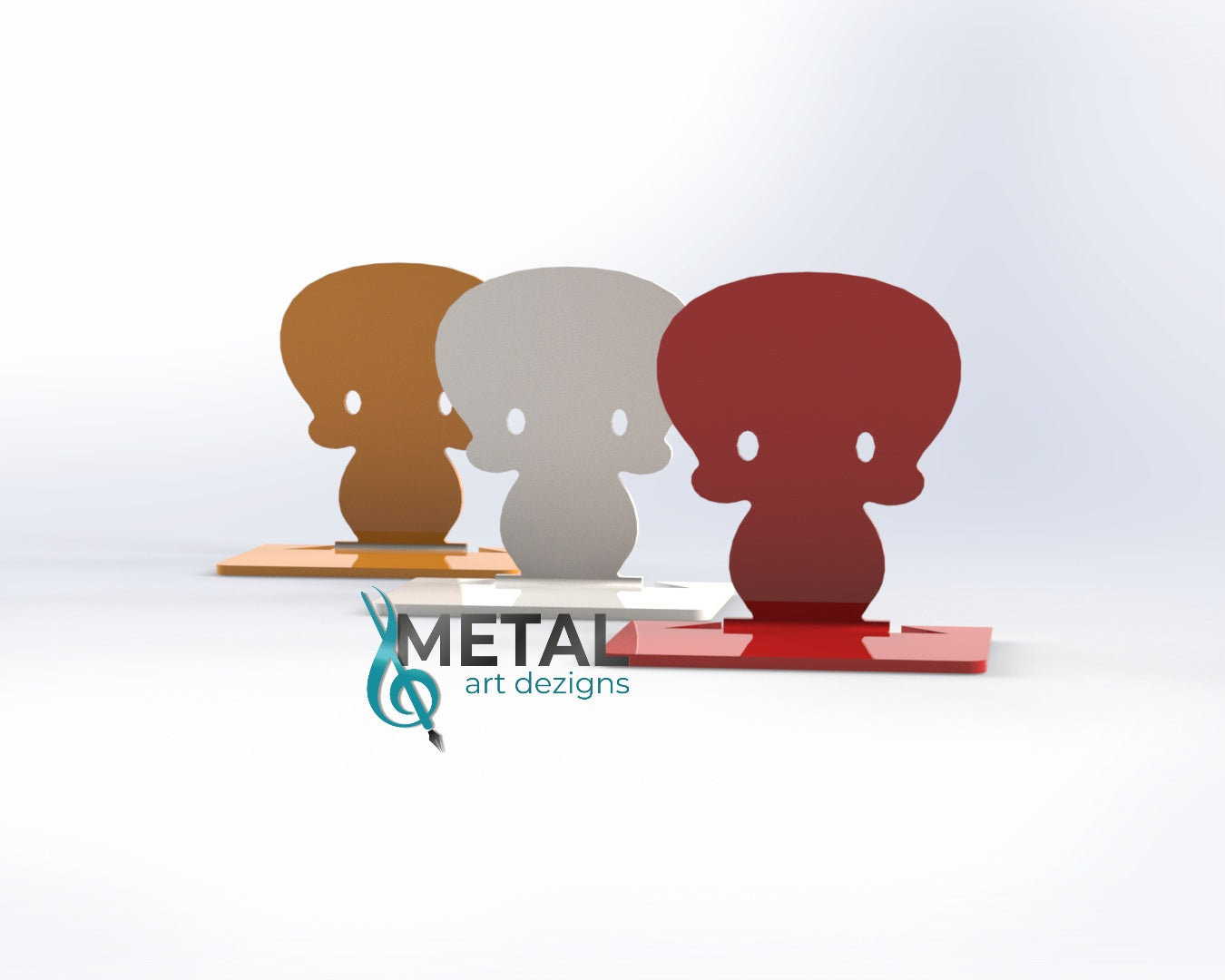 Mini knockdown targets set of 3 Light Duty