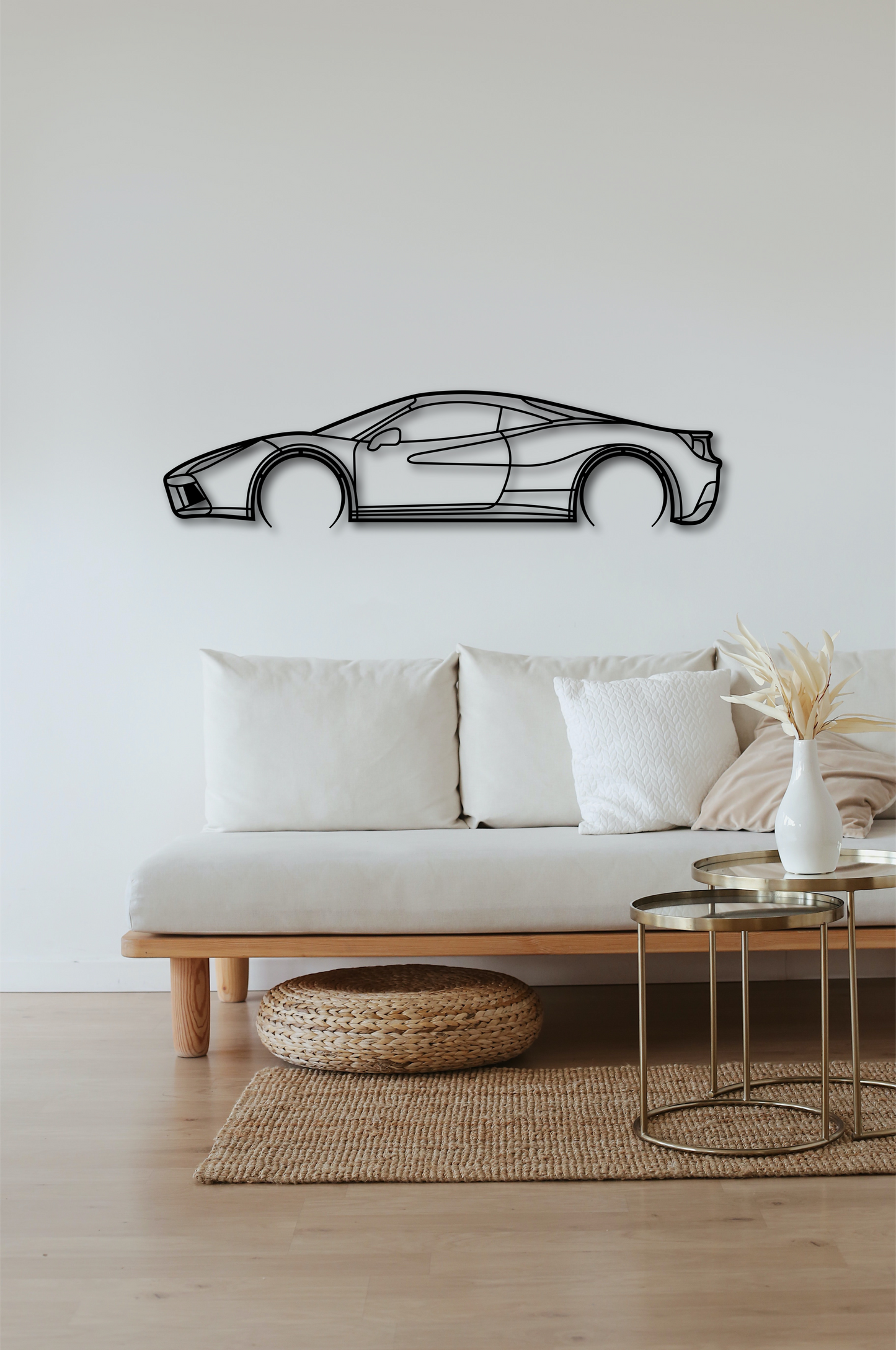 Steel Wall Art  ASTON 488 GTB