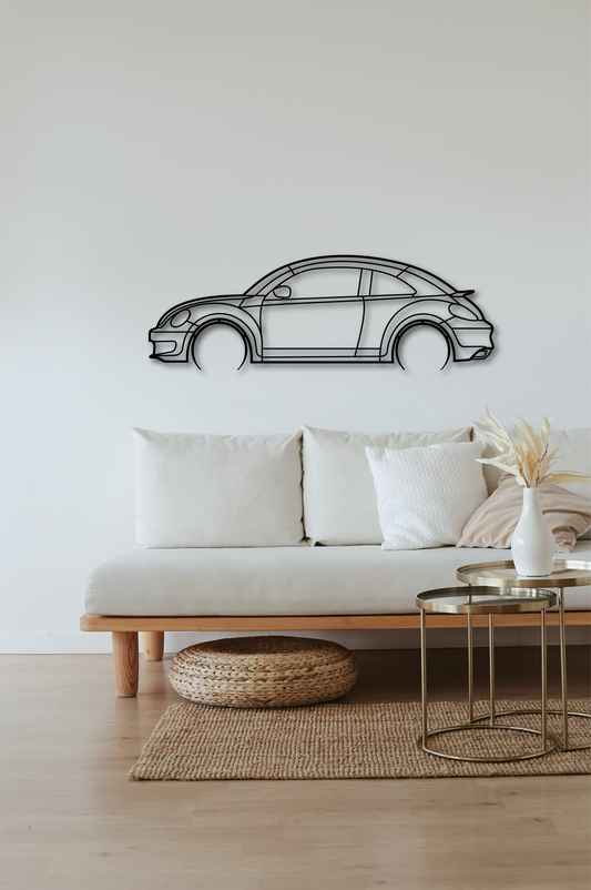 Steel Wall Art BEETLE TURBO