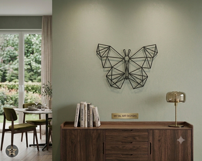 Geometric Antelope Metal Wall Art WAG0005
