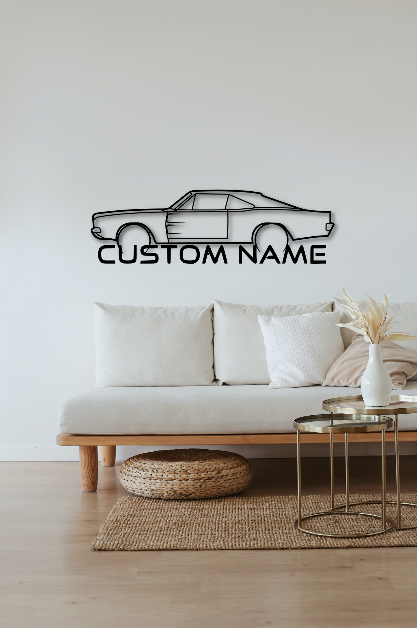 Steel Wall Art  CHARGER RT
