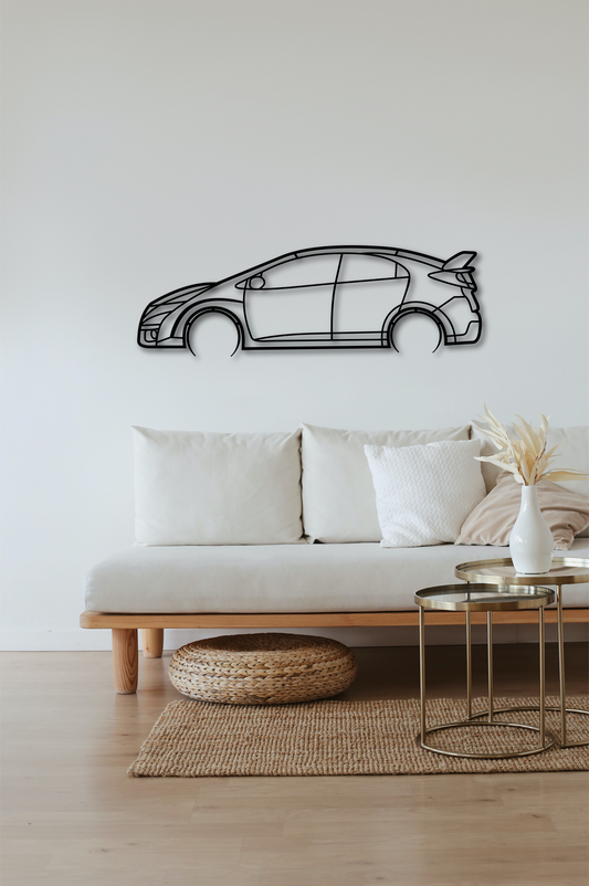 Steel Wall Art CIVIC R TYPE
