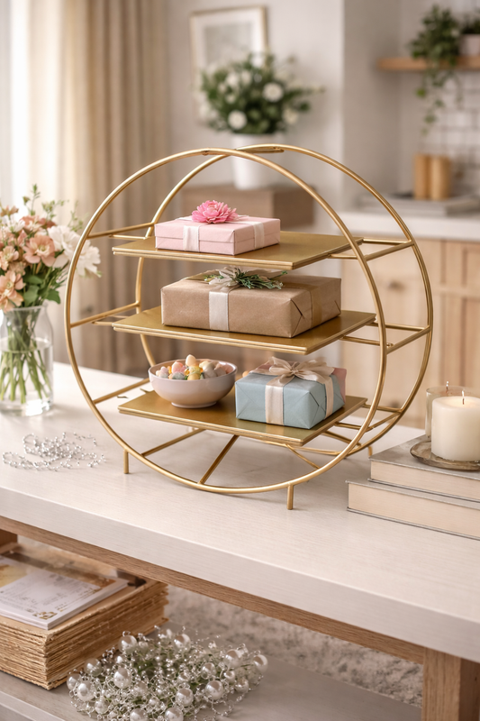 Round Serving/ Gift Stand
