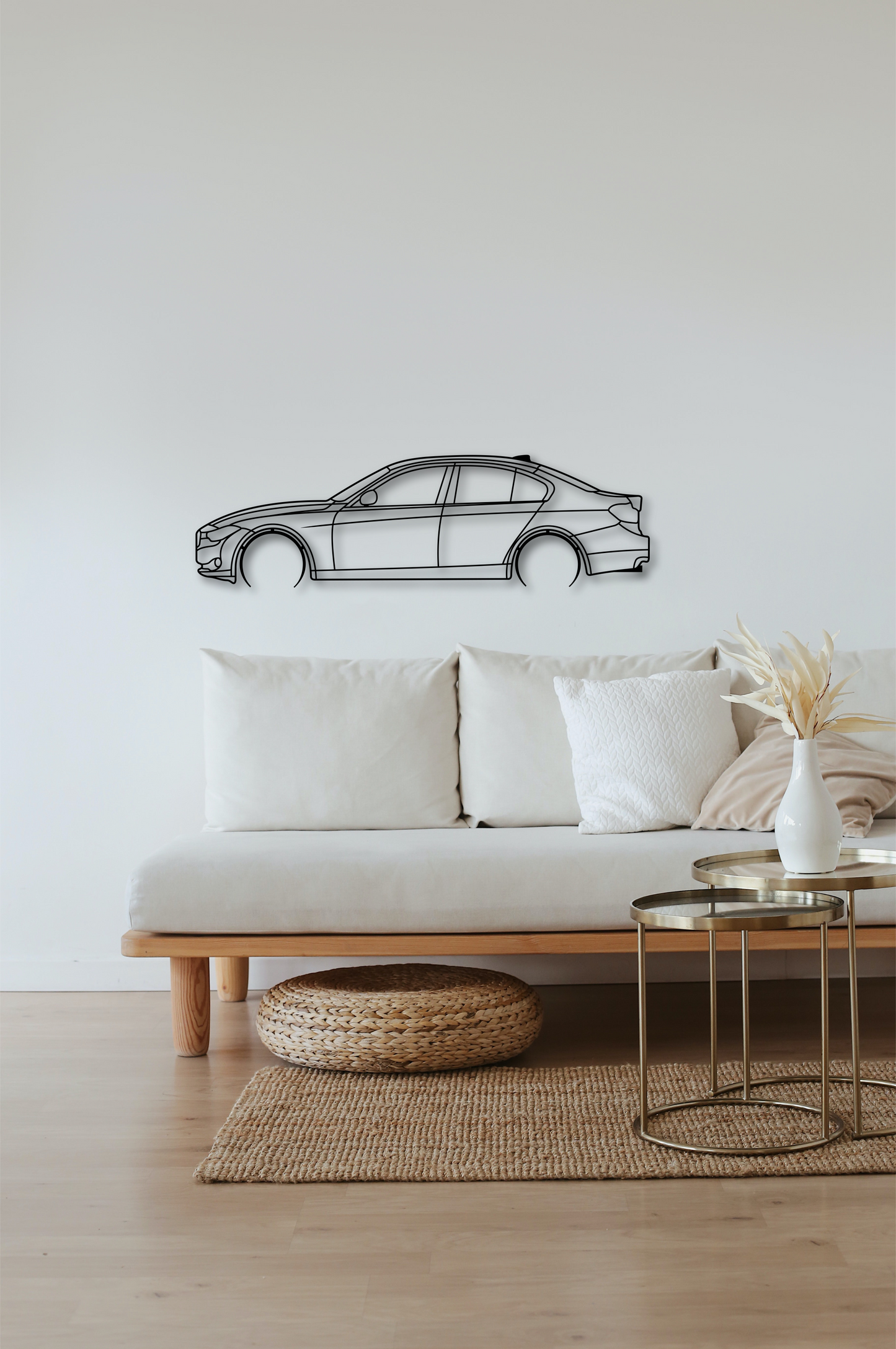 Steel Wall Art F30 Sedan