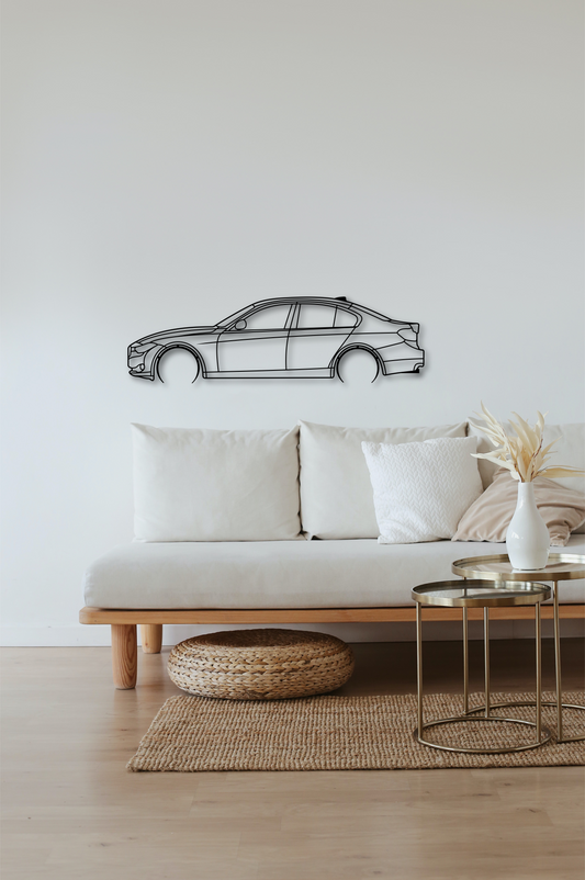 Steel Wall Art F30 Sedan