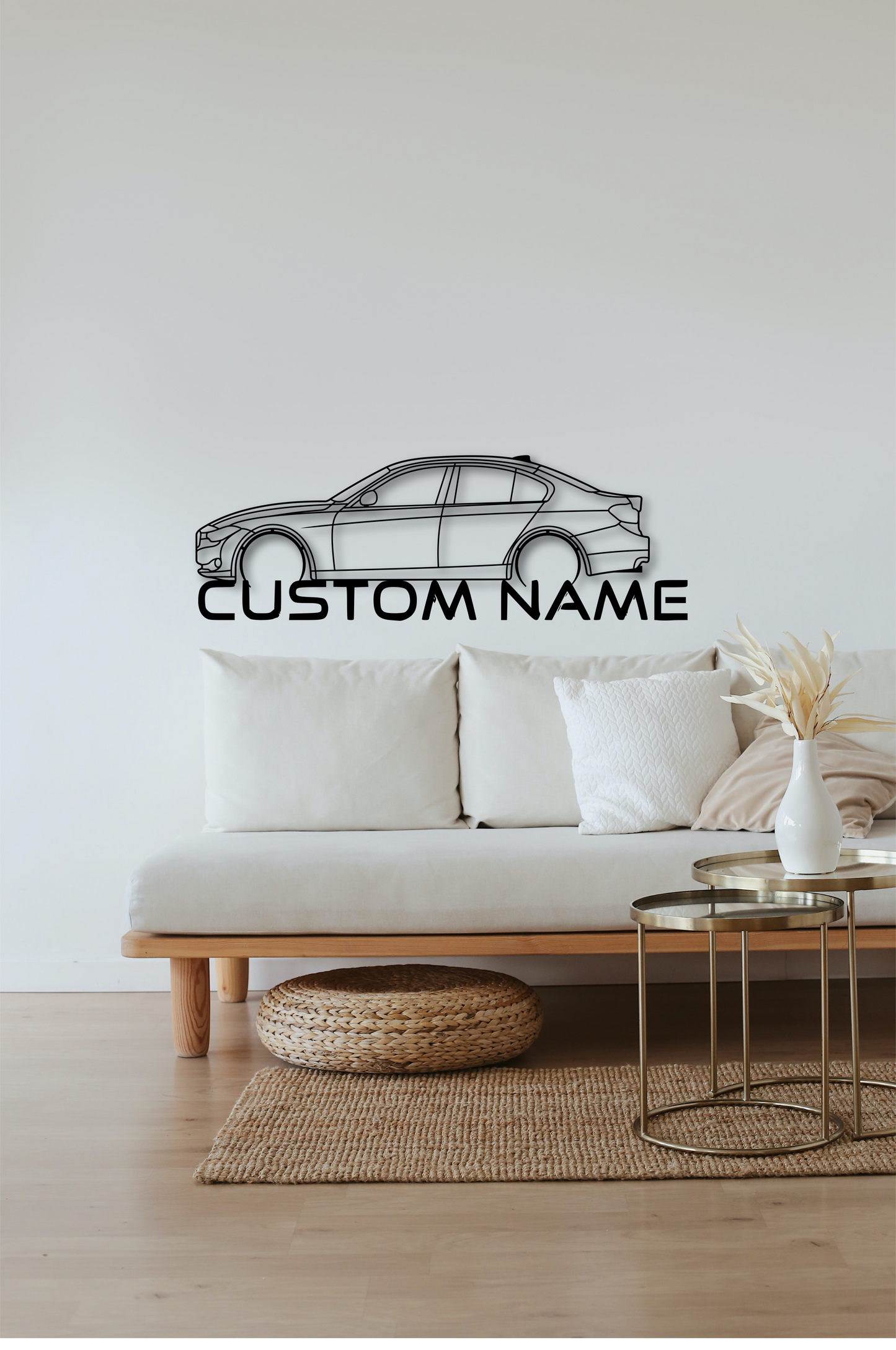 Steel Wall Art F30 Sedan