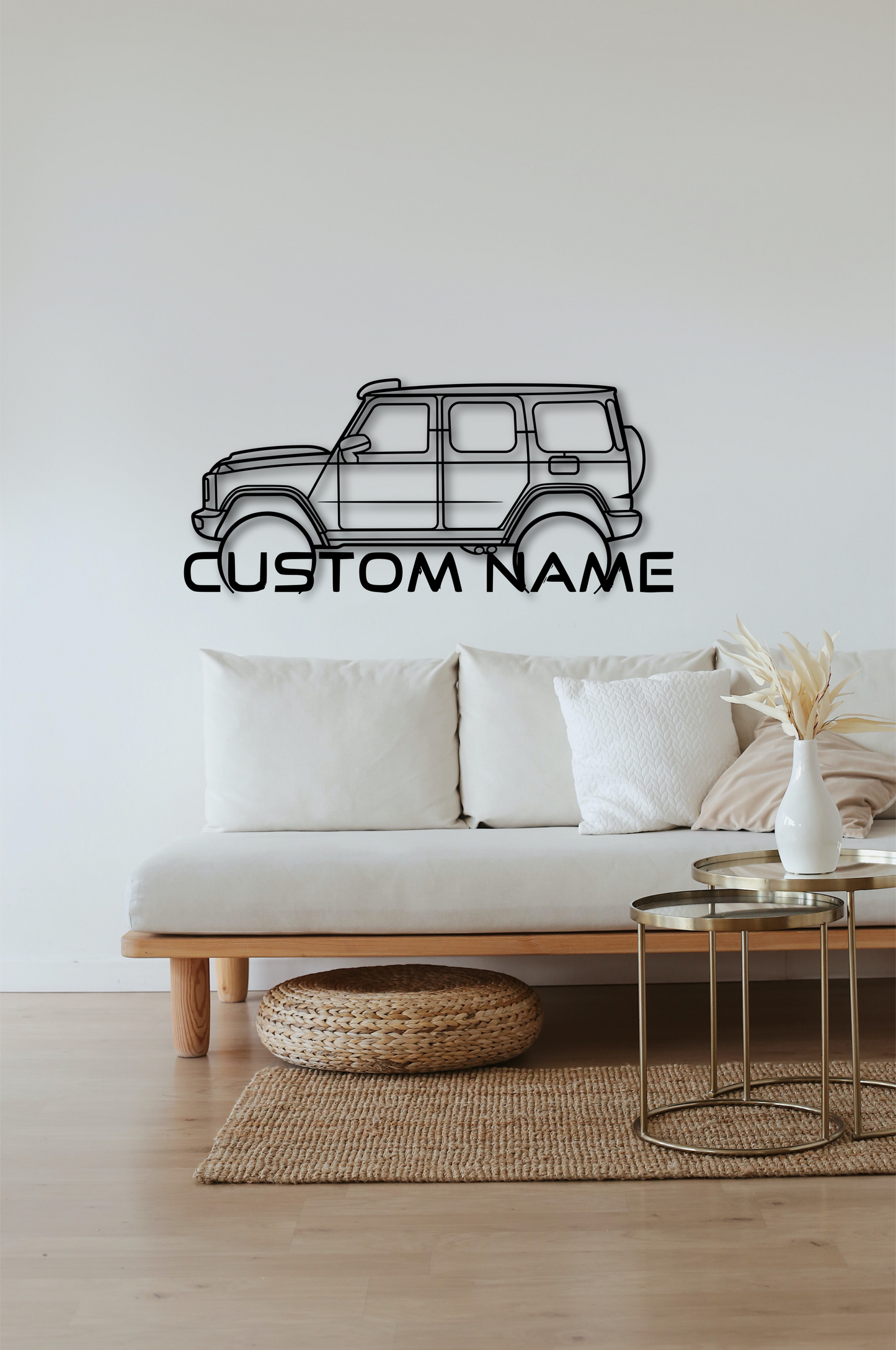 Steel Wall Art G CLASS SQUARRED