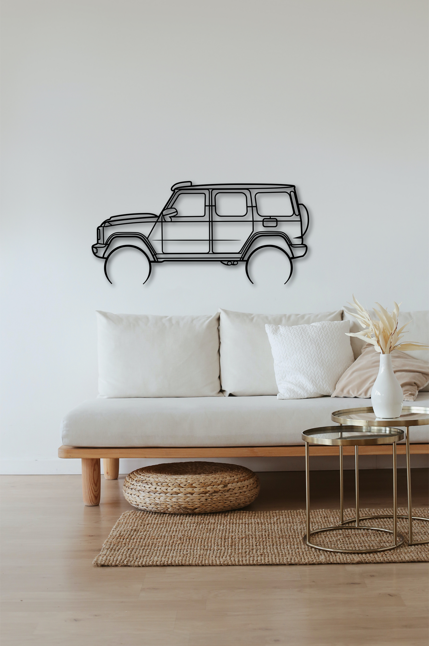 Steel Wall Art G CLASS SQUARRED