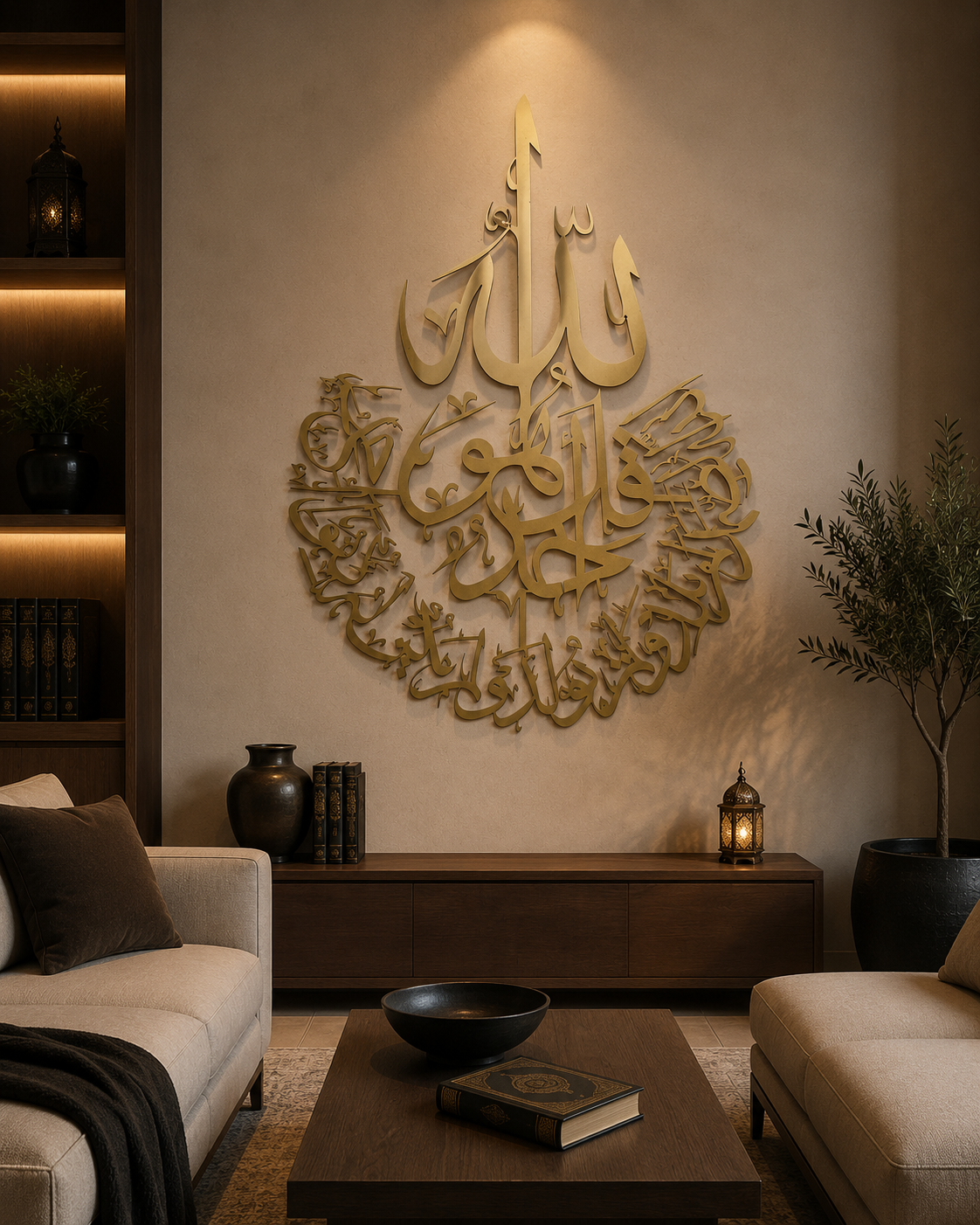 Islamic wall art"Surah Iklaas" WAI00021
