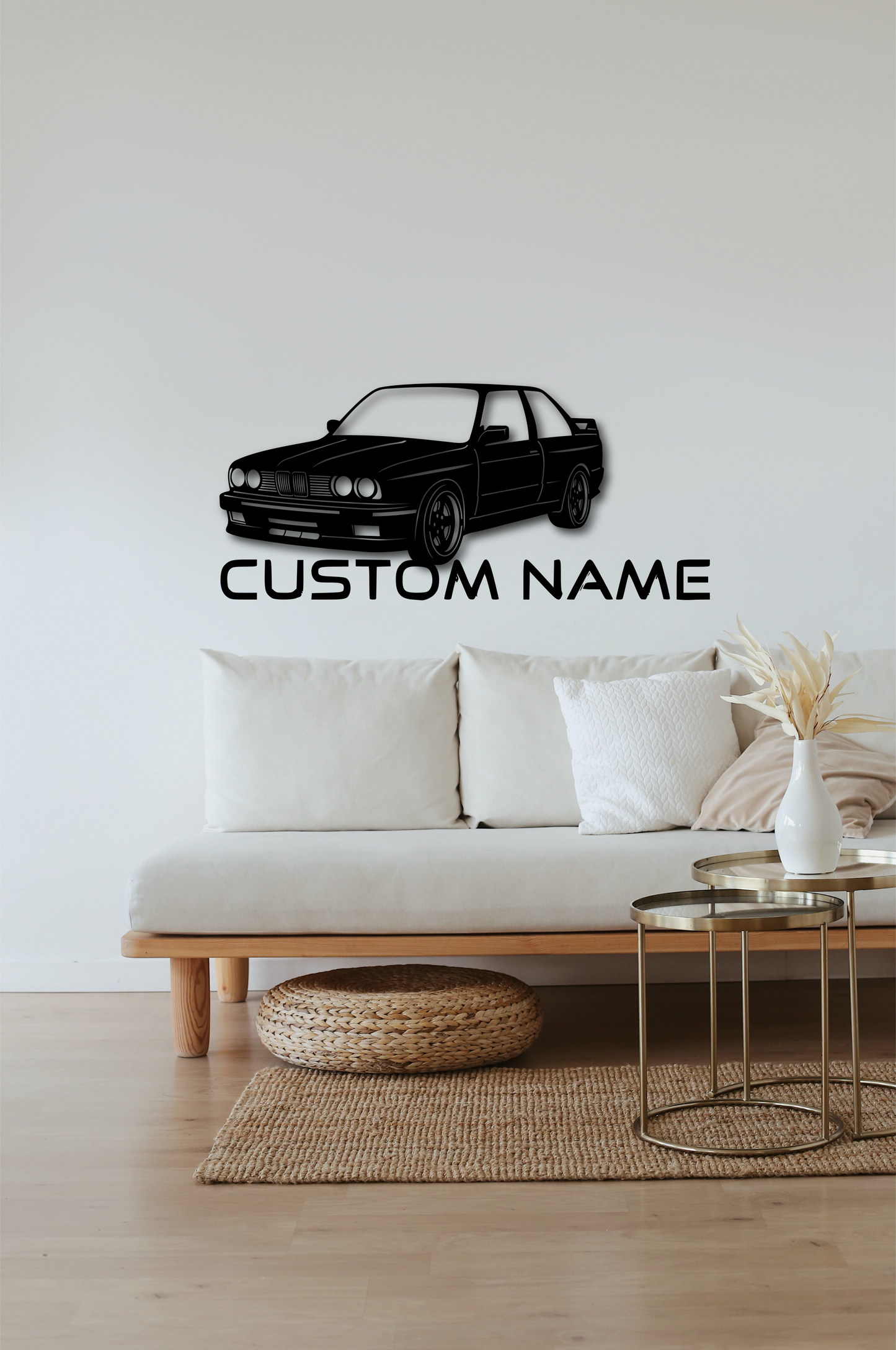 Steel Wall Art M3 E30 3D