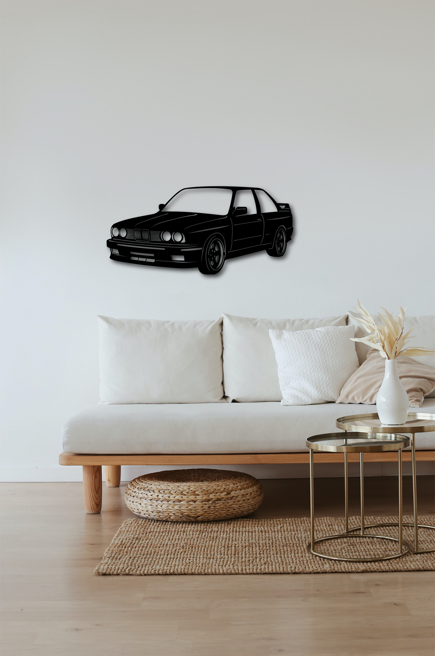 Steel Wall Art M3 E30 3D