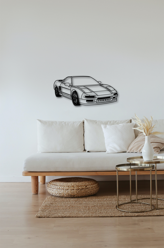 Steel Wall Art NSX 3D