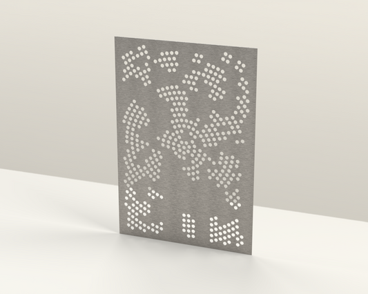 Steel Decor Screen S0012
