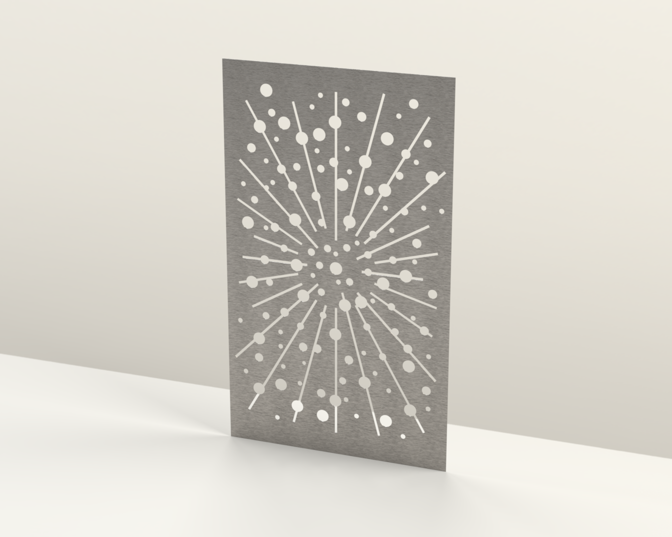 Steel Decor Screen S0026