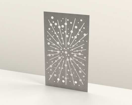 Steel Decor Screen S0026