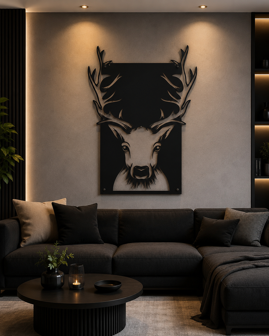 Antelope Steel Wall Art WAO0003