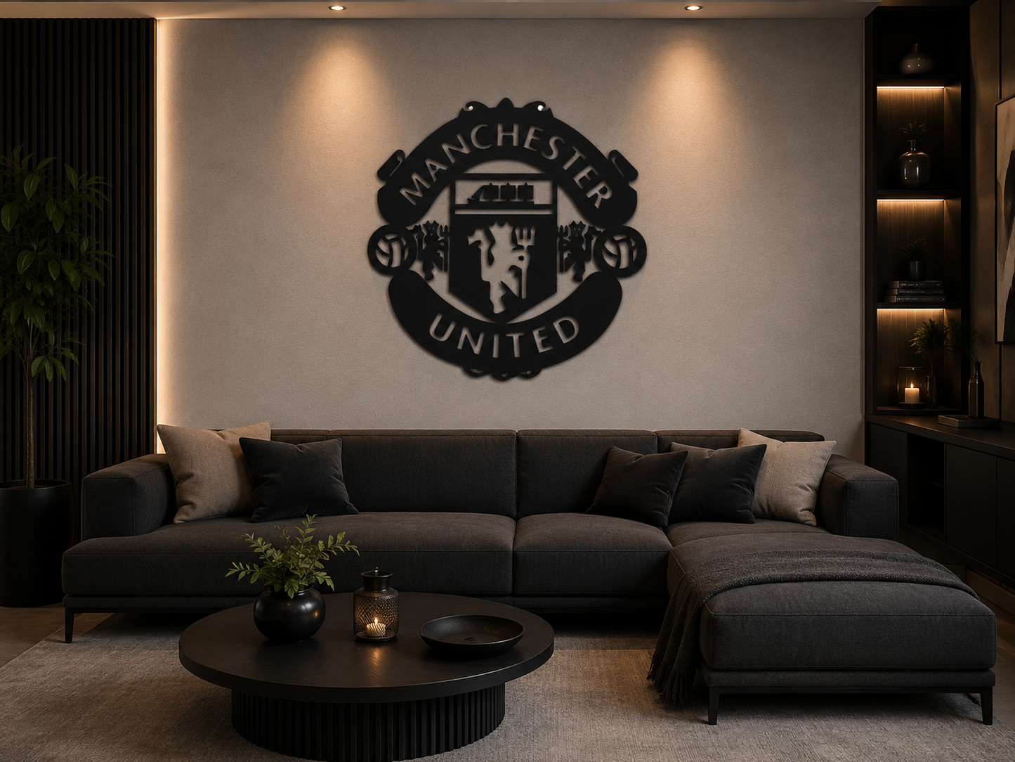 Manchester United Steel Wall Art WAO0001