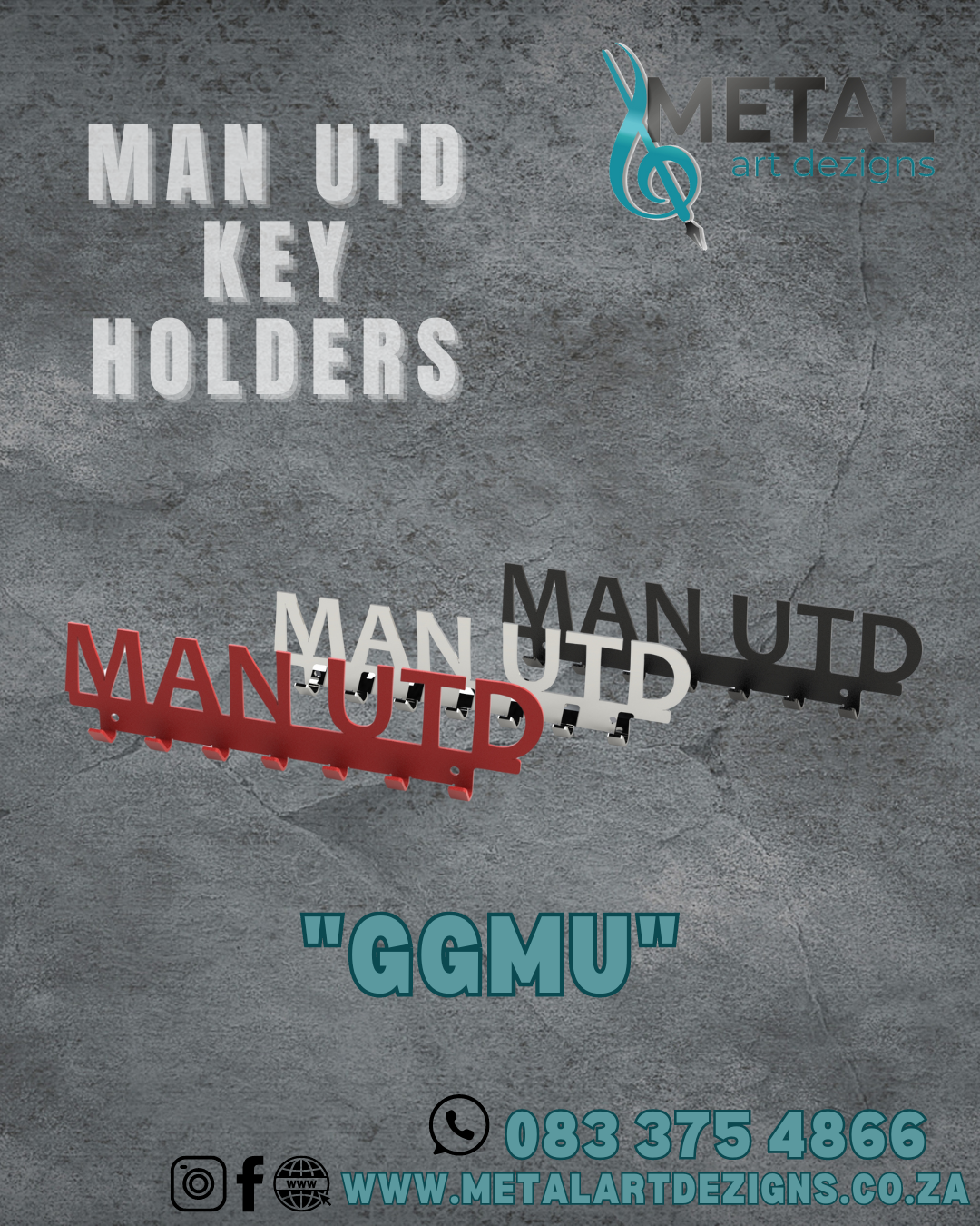 MAN UTD key holder