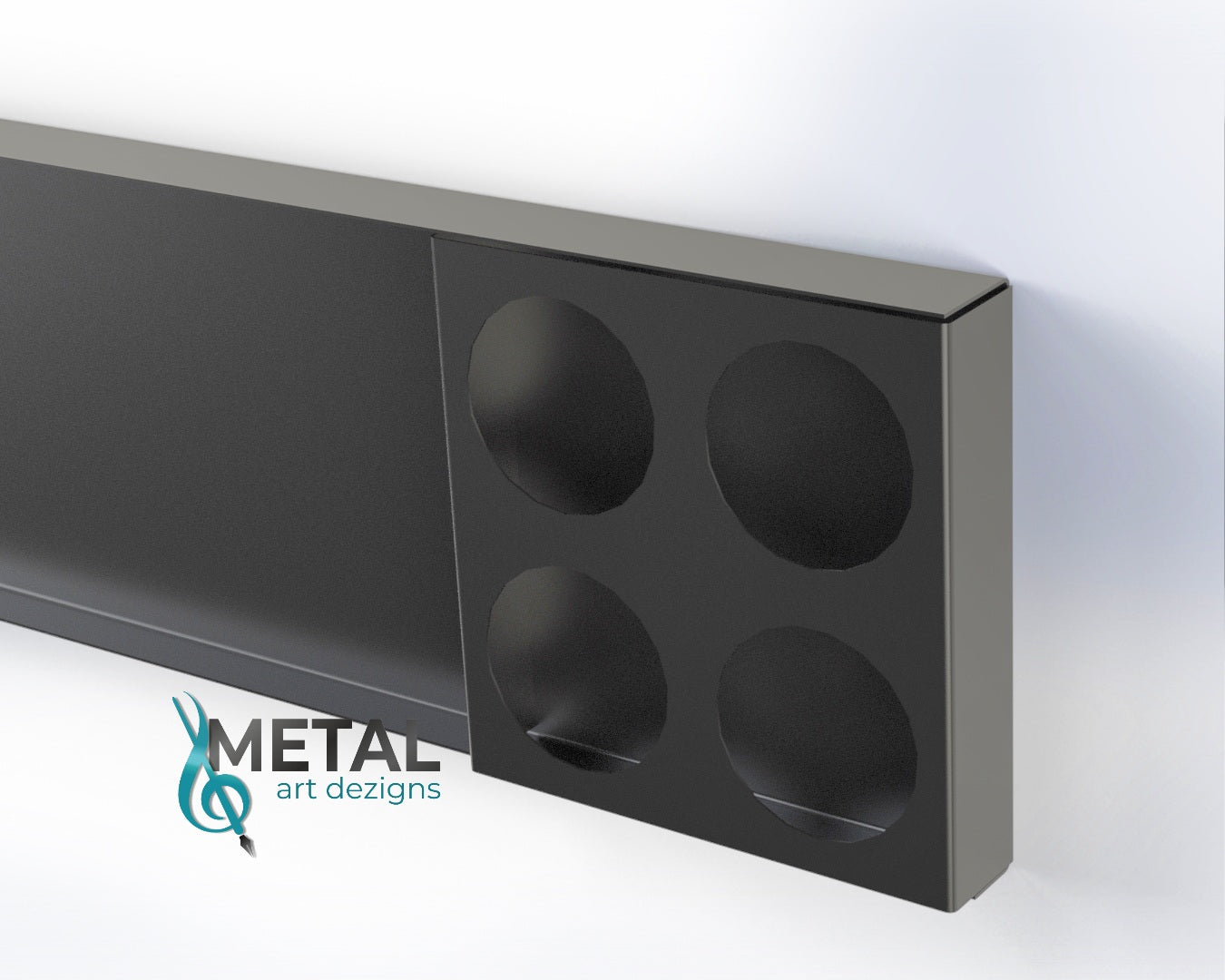 8 hole Steel Trailer Tailboards