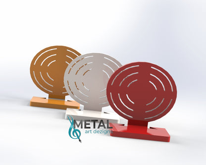 Mini knockdown targets set of 3 Heavy Duty