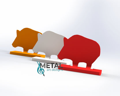 Mini knockdown targets set of 3 Heavy Duty