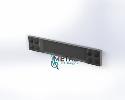 8 hole Steel Trailer Tailboards